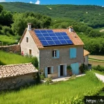 Home 19 지속가능성 분야의 트렌드와 전망 - A vibrant French village cooperative managing renewable energy installations: solar panels and small...